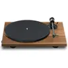 Bild von Pro-Ject E1.2 + Pick It MM E - Walnuss / Plattenspieler / Gurt / Cinch-Kabel 1,23 m (Halbautomatisch), Plattenspieler, Braun