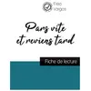 Bild von Comprendre La Littérature, Schulbücher, Pars vite et reviens tard de Fred Vargas (fiche de lecture et analyse complète de l'oeuvre) (Französisch, Fred Vargas, 2021)