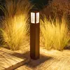 Bild von LED-Solar-Wegeleuchte Tradition Sensor Corten 90cm