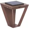 Bild von LED-Solarwandleuchte Metro mit Sensor, corten