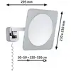 Bild von Paulmann LED-Wandspiegel Bela, chrom, IP44, Stecker
