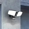 Bild von LED-Solar-Außenwandleuchte Duplex, 2-flammig, Eckmontage