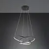 Bild von LED-Hängeleuchte Darvin Länge 64 cm schwarz matt Metall CCT