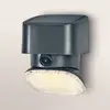 Bild von OSRAM Solar-Wandlampe ENDURA STYLE TURN, grau, Sensor, IP54