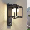 Bild von Lucande Außenwandlampe Timio, Downlight, Sensor, GX53, IP44