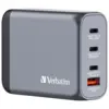 Bild von VERBATIM GNC-100 GaN Netzladegerät 4 Port 100W USB A/C