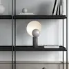 Bild von Tischleuchte Caché, Schirme beweglich, grau matt