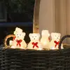 Bild von LED-Leuchtfigur Bär, 5er-Set als Kette