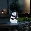 Bild von LED-Dekofigur Schneemann mit RGB-Farbwechsel, IP44