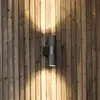 Bild von Außenwandlampe Temi, schwarz, Breite 11 cm, Alu, up/down
