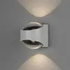 Bild von LED-Außenwandlampe Bitonto 2-flammig weiß