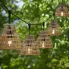 Bild von PR Home Sarah Außen-Lichterkette 5-flammig Rattan