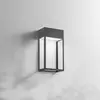 Bild von LED-Außenwandleuchte Edo, dunkgelgrau, Metall, 30 cm, IP65