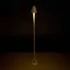 Bild von LED-Wegeleuchte Silva Disk, Höhe 80 cm, messing antik, IP65