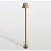 Bild von LED-Wegeleuchte Silva Edge, Höhe 100 cm, messing antik, IP65