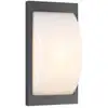 Bild von LED-Außenwandleuchte 068LED, graphit, Edelstahl, 33 cm, IP44