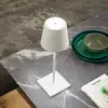 Bild von Zafferano Poldina L Desk Akku-Tischlampe IP54 weiß