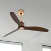 Bild von Deckenventilator Just Fan, Ø 128cm, kupfer walnuss