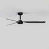 Bild von Deckenventilator Punt M, schwarz, DC, leise, 130 cm, Remote