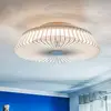 Bild von Smart LED-Deckenventilator Himalaya, weiß, DC, leise, Tuya