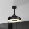Bild von LED-Deckenventilator Coin Mini schwarz DC leise Ø 91 cm CCT