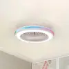 Bild von LED-Deckenventilator Gamer weiß DC leise Ø 47 cm CCT RGB