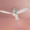 Bild von LED-Deckenventilator Siroco Mini, DC, leise, weiß, CCT
