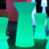 Bild von Newgarden LED-Akku-Stehtisch Capri, RGBW, 110 cm hoch, weiß