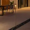 Bild von Newgarden Hiama LED-Solar-Gartenfackel aus Bambus