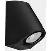 Bild von LEDS-C4 Außenwandlampe Eko Inclined, schwarz, Breite 7 cm