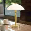 Bild von Tischlampe SOLO 1, messingfarben, Höhe 35 cm Metall/Glas dim