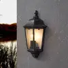 Bild von Außenwandlampe Navedo, schwarz/silber, Höhe 43 cm, bündig