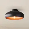 Bild von Deckenleuchte Mogano aus Metall, Ø40cm, schwarz