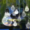 Bild von LED-Solar-Lichterkette 33708-10 in Silber metallic
