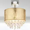 Bild von Deckenlampe Amy mit Acrylkristallen, blattgold