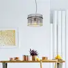 Bild von Hängelampe Gorley, rauchgrau/schwarz, Ø 40 cm, Glas, E27