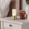 Bild von LED-Akku-Tischleuchte Lunki, messingfarben, Höhe 19 cm, CCT