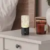 Bild von LED-Akku-Tischleuchte Lunki, schwarz matt, Höhe 19 cm, CCT