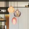Bild von Hängelampe Jessica, Ø 45 cm, bunt, 3-flg., Glas