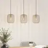 Bild von Hängeleuchte Romazzina, beige, Länge 90 cm, 3-flg., Metall