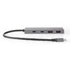 Bild von Nedis USB-Hub 1x USB-C  3.2 Gen2 - 2x USB-A 3.2 Gen2 , 2x USB-C  3.2 Gen2, 4-Port port(s), USB 3.2 Gen2, Stromversorgung über USB,10 Gbps