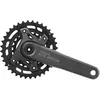 Bild von Doppeltes Tretlager Shimano Cues FC-U6000-2 9/10/11V Schwarz 11/10/9 V/170 mm/36/22T