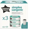 Bild von TOMMEE TIPPEE Nachfüllkassette für Simplee Sangenic Windeleimer 3er Set 1 ct