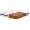 Bild von The White Stone Matratze 140x190 cm mit Antibakterieller Schaum | Höhe 25 cm 26600 cm
