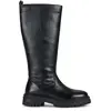 Bild von Lederstiefel Frau Geox Iridea Schwarz 38