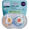Bild von Philips Avent Schnuller +0m Air-Kollektion für Jungen 2 ct