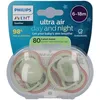 Bild von Philips Avent Schnuller +6 Monate Air Tag/Nacht 2 ct