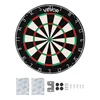 Bild von VEVOR Dartscheibe 450 mm, Sisalfaser-Dartboard mit klammerfreiem Bullseye, Blade-Draht & drehbarem Zahlenring, für Party- & Spielzimmer zu Hause (Darts nicht im Lieferumfang enthalten)