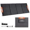 Bild von VEVOR Monokristalline Solarmodule 150 W Faltbar, tragbares ETFE-Mono-Solarpanel-Ladegerät mit MC4-Ausgang, Typ-C-, QC3.0-USB- & DC-Anschlüssen, IP67 wasserdicht für Powerstations, Camping & Wandern