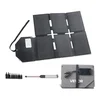 Bild von VEVOR Faltbares Solarpanel 60 W, 16BB N-Typ monokristallines Solarmodul mit 24 % Wirkungsgrad, Solarladegerät mit MC4-Ausgang, Typ-C-, USB-A- & DC-Anschlüssen für Powerstations beim Camping